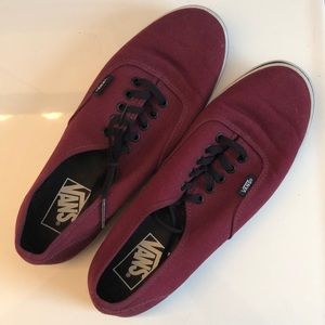 Maroon Vans